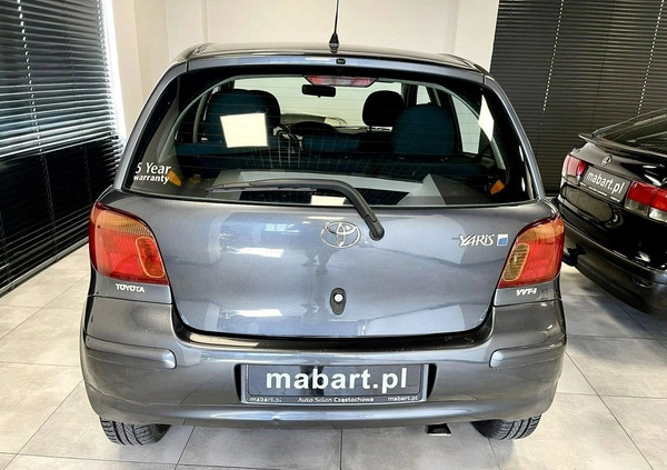Toyota Yaris cena 14200 przebieg: 175000, rok produkcji 2005 z Koziegłowy małe 232